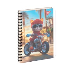 Блокнот пруж. В6 144арк. Creative animals №681979/Yes/(3)(30)