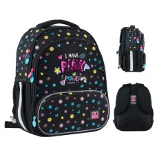 Рюкзак каркасний "GoPack" Education Pink Power 2від.,3карм. №GO24-597M-2(8)