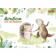 Альбом для малюв. на скобі 12/100 А4 з перфор. (для дівчаток) №130553/Yes/(12)(192)