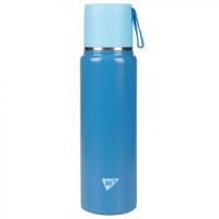 Термос метал. 0,5л "Yes" Fusion з чашкою, блакитний №708209(20)