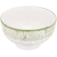 Салатник керам. "Ardesto Siena" 11,5см,біло-зелений №AR2914SWG(6)(48)