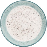 Тарілка обідня керам. "Ardesto Siena" 27см,біло-блакитний №AR2927SWB(6)(24)