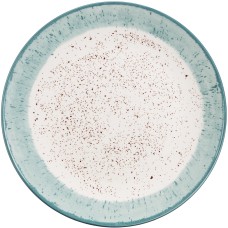 Тарілка обідня керам. "Ardesto Siena" 27см,біло-блакитний №AR2927SWB(6)(24)