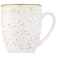 Чашка керам. 360мл "Ardesto Siena" біло-зелений №AR2936SWG(12)(36)