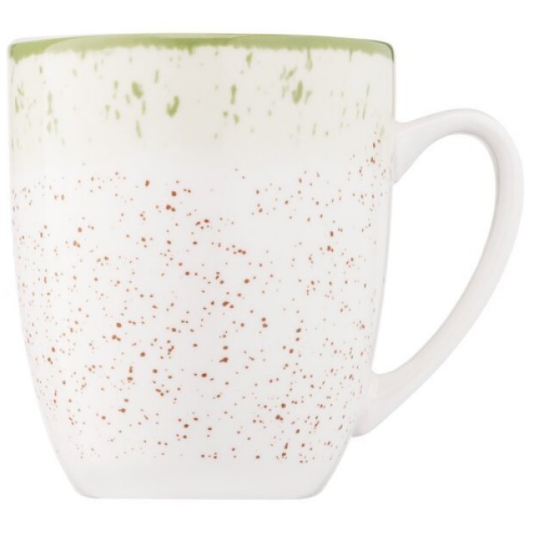 Чашка керам. 360мл "Ardesto Siena" біло-зелений №AR2936SWG(12)(36)