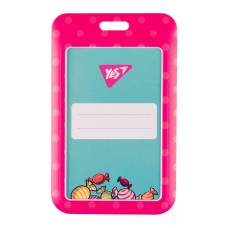 Бейдж "Yes" Sweet Cream №940321 вертик.,слайдер(20)