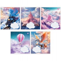 Зошит 18арк. кліт. Yes Let your dreams №766971(25)(400)