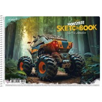 Альбом для малюв. на пруж. 20/100 А4 "Star" №PB-SC-020-8505/Школярик/(9)(108)