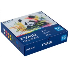 Гуаш "Kite" Classic 16кольор. 20мл №K-096(10)