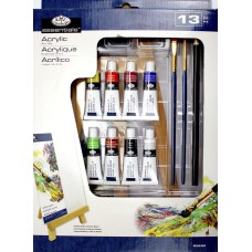 Набір акрил. фарб "Royal Langnickel" 8x5мл з мольбертом №REA5404