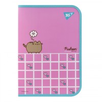 Папка факульт."Yes" А4 №492222 "Pusheen. Hearts" пласт. на блискавці,з внутр. кишенею(12)(48)