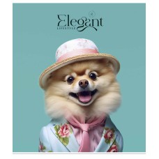 Зошит 48арк. кліт. Школярик "Elegant portrets" УФ-лак №048-3309K(10)(100)