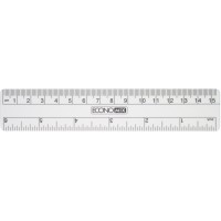 Лінійка пласт. 15см "Economix" №E06450(50)