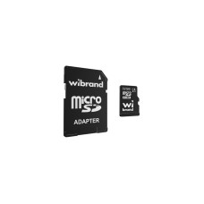 Карта пам`яті 32Gb Micro-SDHC(UHS-1) Wibrand class10 (adapter SD) №1931