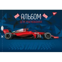 Альбом для малюв. на скобі 28/100 А4 з перфор. (для хлопчиків) №130563/Yes/(6)(84)