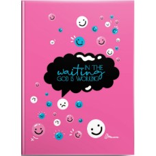 Книжка А5 "Альбом друзів: Мотиваційний щоденник06, In the waiting god is working" №4506/Талант/(20)