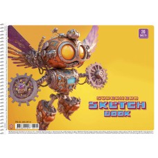 Альбом для малюв. на пруж. 20/120 А4 "Star" №PB-SC-020-8510/Школярик/(9)(108)