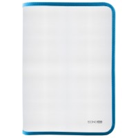 Папка "Economix" №E31644-11 А4 пласт. на блиск. (блакитна)(30)