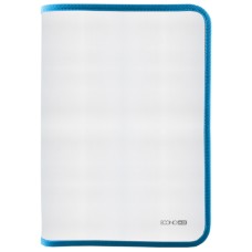 Папка "Economix" №E31644-11 А4 пласт. на блиск. (блакитна)(30)