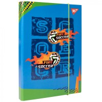 Папка для зош. В5 "Yes" №500241 "Football. Game" на рез. картон(12)