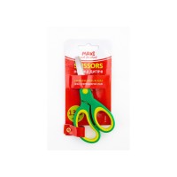 Ножницы детские CoolForSchool 13,5 см с пружиной и линейкой (12) CF49463