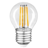 Лампа "Etron Filament Power" прозоре скло LED 1-EFP-1145  G45 12Вт 3000K Е27(10)