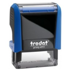 Оснастка для штампа пласт. 38х14мм Trodat №4911 "До сплати з датою" (синя)