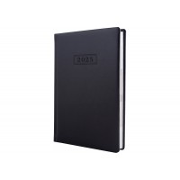 Ежедневник А5 Optima датированный 2024 Perfect темно-синий O25234-24