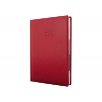 Щоденник А5 Optima датований 2026 Lizard червоний O25242-03