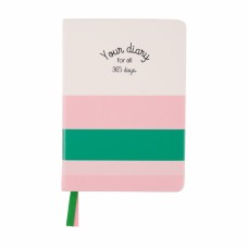 Щоден. А6 "Yes" недат 160арк. лін. "Linea" тв. обкл. №252628(10)