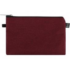 Папка "Optima" №O95228 А6+ текстильна на блиск. (бургунді)