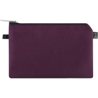 Папка "Optima" №O95230 А6+ текстильна на блиск. (пурпурна)