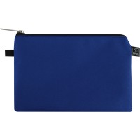 Папка "Optima" №O95232 А6+ текстильна на блиск. (синя)