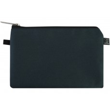 Папка "Optima" №O95233 А6+ текстильна на блиск. (темно-сіра)