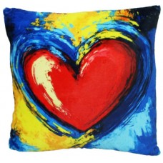 М'яка ігр. "Подушка з принтом Гаряче серце 2" 28х10х28 №00387-51(5)