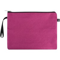 Папка "Optima" №O95213 В5+ текстильна на блиск. (рожева)(20)