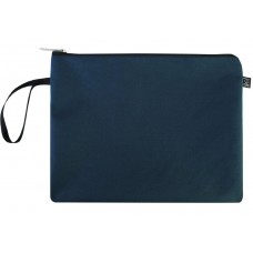 Папка "Optima" №O95221 В5+ текстильна на блиск. (темно-сіра)(20)