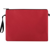 Папка "Optima" №O95223 В5+ текстильна на блиск. (червона)(20)