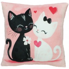 М'яка ігр. "Подушка з принтом Щасливі 3" 28х10х28 №00387-56(5)