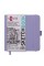 Скетчбук 80/110 150х150мм тв.обкл. PU, фіолетовий №743191/Santi/(16)
