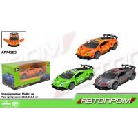 Машина метал. "Автопром" (1:32),відчин.двері,в кор-ці,15,5х8х7см,3кольори №AP74183(96) КІ