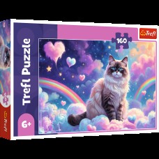 Пазли Trefl 160ел. Домашній кіт №13327