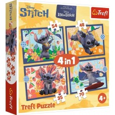 Пазли Trefl 4в1 Відпустка на Гаваях №34666