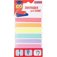 Закладка тканинна, фіксатор 1 Вересня для дівчинки (6 шт) 705833