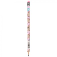 Олівець гр. "Yes" №280676 Pusheen. Rainbow HB круг. з гумкою,в пласт. тубі(36)(540)