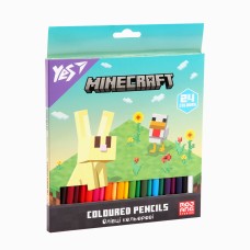 Олівці кольор. 24 кольор. "Yes" №290776 Minecraft.Spring(6)(120)