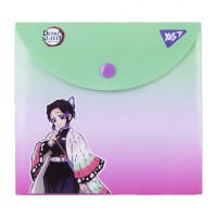 Папка-конверт "Yes" №492289 В6 Demon Slayer на кнопці (10)