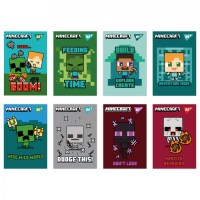 Блокнот А7 48арк. кліт. Minecraft №152110/Yes/(40)(320)