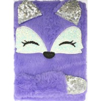 Блокнот А5 80арк. пухнастий "Fox" №DSCN0570-А5