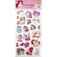 Наліпки, Єдиноріг,в кульку №YG0326(20)(1440)